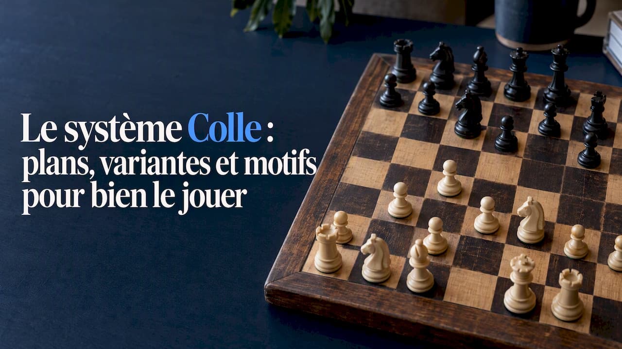 Le système Colle : plans, variantes et motifs pour bien le jouer