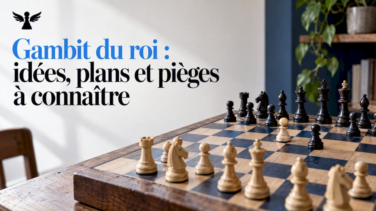 Gambit du roi : idées, plans et pièges à connaître